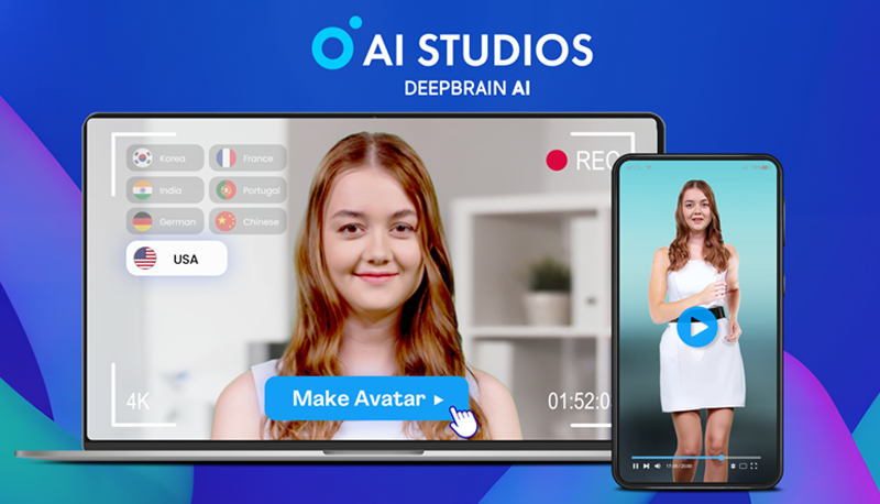 AI Studios by Deepbrain - Create studio quality videos