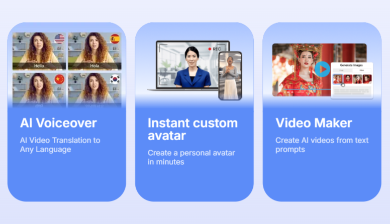 AI Studios by Deepbrain - All in one with an AI Video Generator