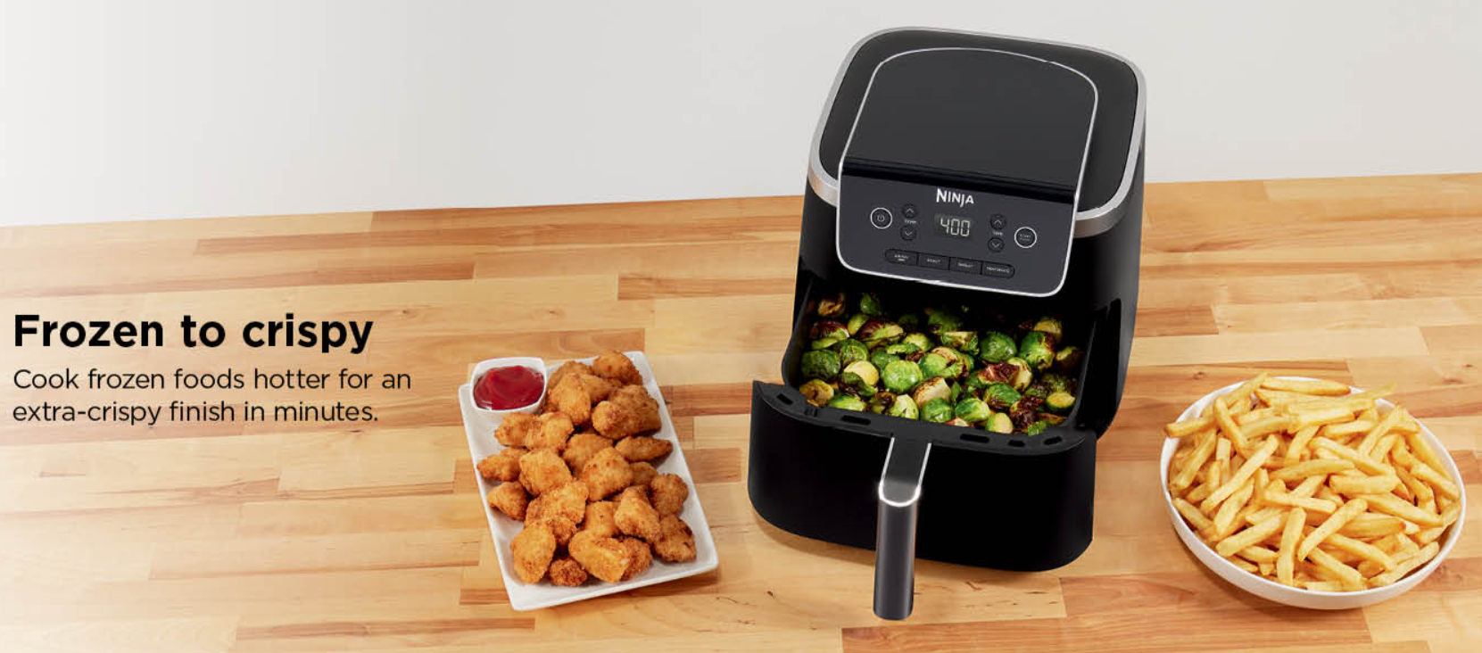 Ninja Air Fryer Pro AF141 From Frozen to Crispy in Minutes