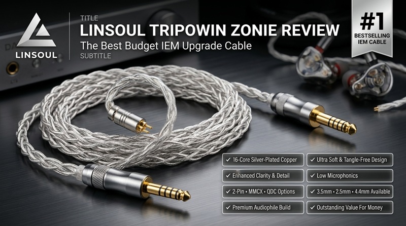 Linsoul Tripowin Zonie Review: The Best Budget IEM Cable