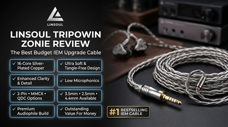 Linsoul Tripowin Zonie Review: The Best Budget IEM Cable