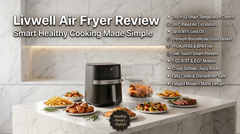 Livwell Air Fryer Review: Smart Healthy Cooking Made Simple