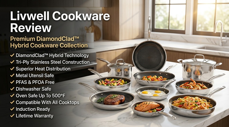 Livwell Cookware Review: Premium Hybrid Cookware Worth Buying