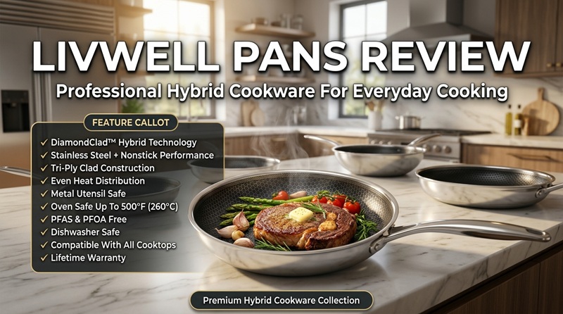 Livwell Pans Review: Premium Hybrid Cookware Worth Buying