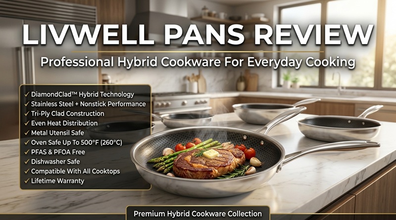 Livwell Pans Review: Premium Hybrid Cookware Worth Buying