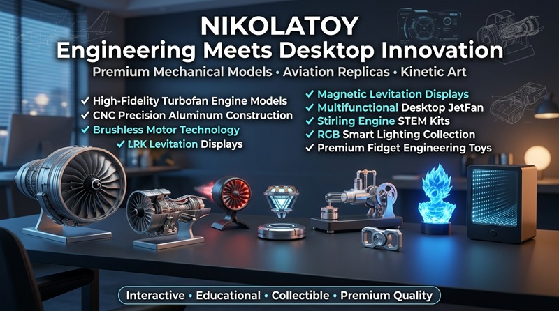 Nikolatoy Review: Premium Mechanical Art For Modern Desks