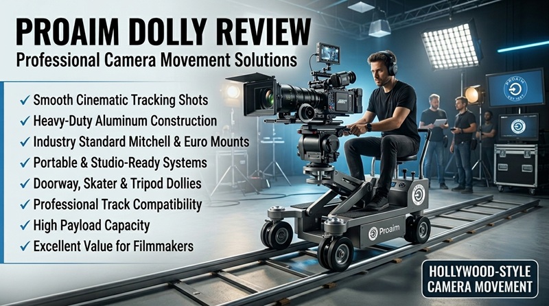 Proaim Dolly Review: Professional Camera Movement Solutions
