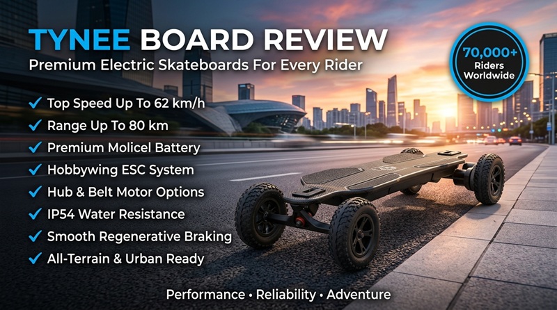 Tynee Board Review: Premium Electric Skateboards For Every Rider
