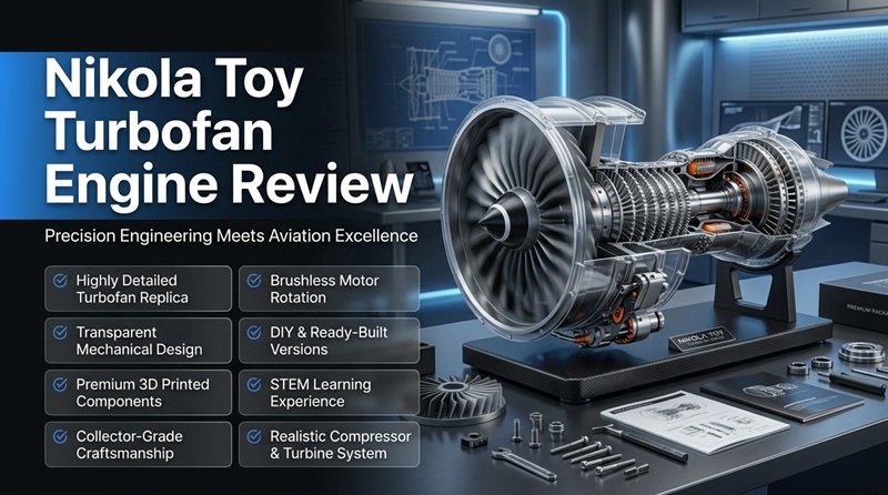Nikola Toy Turbofan Engine Review: Precision Meets Aviation